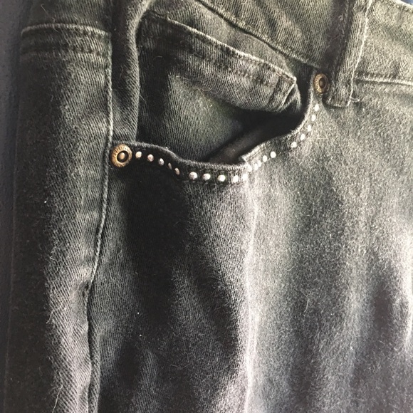 Black Denim Jeans by Village Jeans - Picture 3 of 5